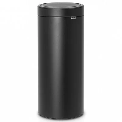 Мусорный бак Touch Bin Bo объем 60 л, 54,5x31,2x65,6 см, нержавеющая сталь, цвет белый, Brabantia, Бельгия, 223006 - изобр. 57