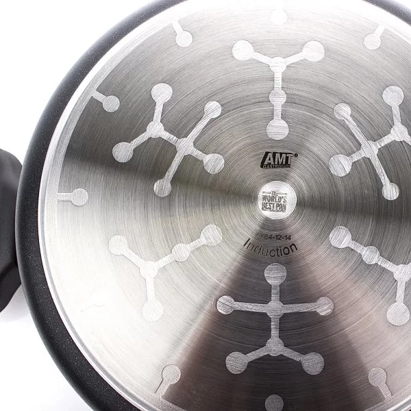 Кастрюля 3 л с антипригарным покрытием индукционная, диаметр 20 см, AMT Gastroguss, Германия, AMT I-920 - изобр. 10