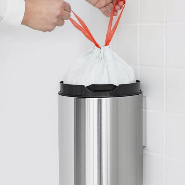 Мусорный бак настенный Slide Bin, 5л, стальной матовый, Brabantia, 477546 - изобр. 18