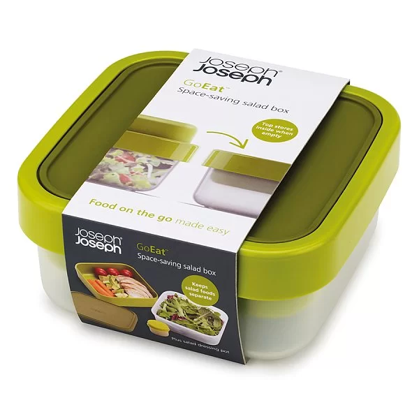 Ланч-бокс для салатов GoEat, зелёный, Joseph Joseph, 81029 - изобр. 11