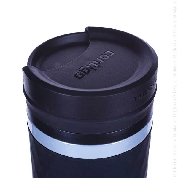 Термокружка Glaze, 0,47л, серый, Contigo, contigo0774 - изобр. 9