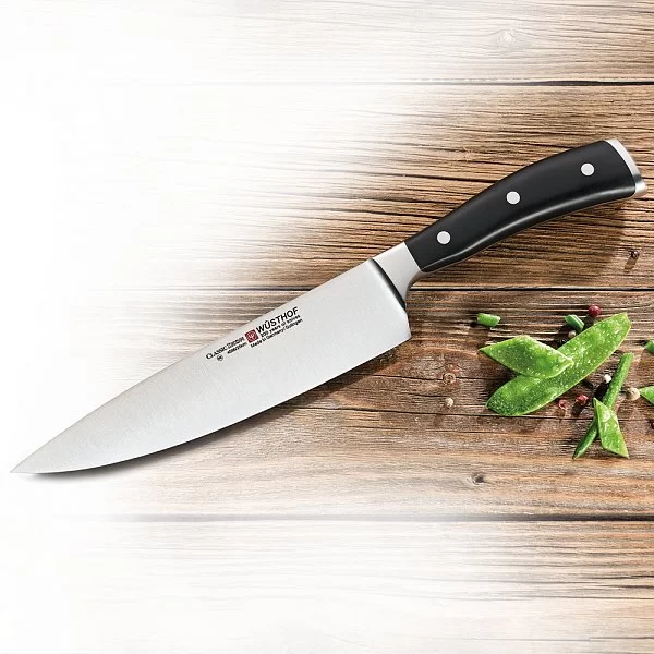 Нож поварской шеф Classic Ikon, 20см, Wusthof, 4596/20 WUS - изобр. 11