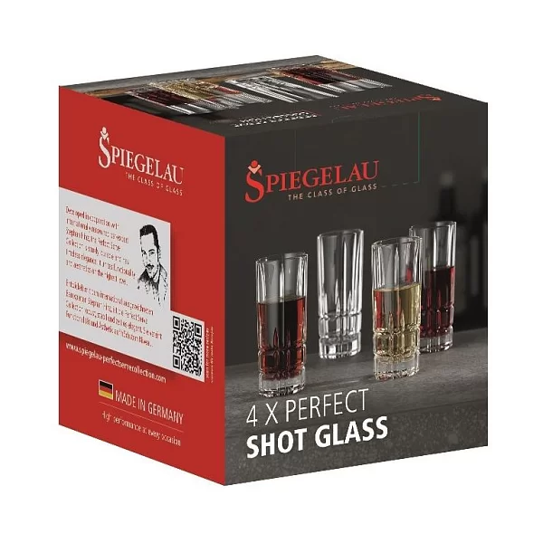 Набор стопок для водки и шотов Perfect Bar, 60 мл, 4 шт, хрустальное стекло, Spiegelau, 4500170 - изобр. 9