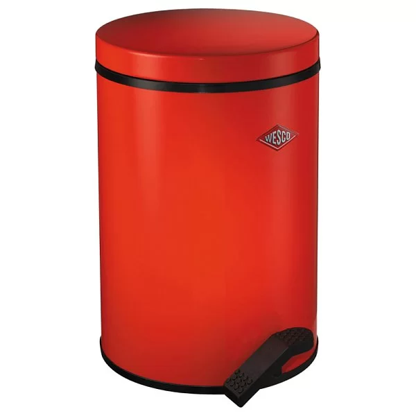Мусорный бак с педалью Pedal bin 117 13 л, цвет красный, нержавеющая сталь, Wesco, Германия, 117212-02 - изобр. 7
