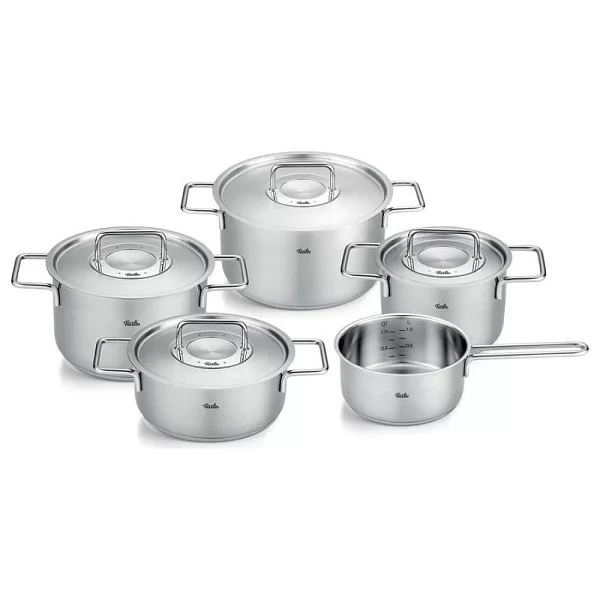 Набор посуды PURE COLLECTION 5 предметов, нержавеющая сталь 18/10, Fissler, Германия, 8611405000 - изобр. 7
