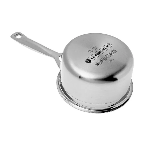 Ковш 1,3 л, 3-х слойная нержавеющая сталь, цвет стальной, Le Creuset, Франция, 96201214001000 - изобр. 10