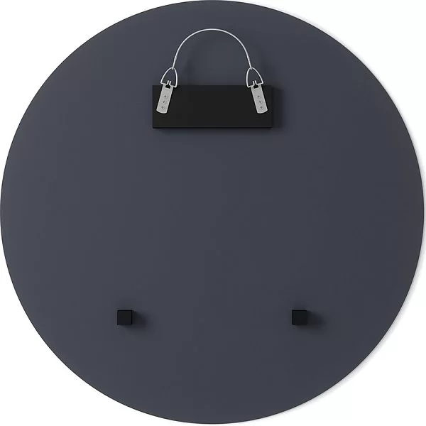 Зеркало настенное Hub 61 см, материал зеркальное полотно + МДФ + сталь, цвет дымчатый, Umbra, Канада, 1015359-582 - изобр. 10
