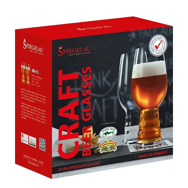 Набор из 2-х бокалов для пива IPA 540 мл, хрустальное стекло, Spiegelau, Германия, 4992662 - изобр. 10