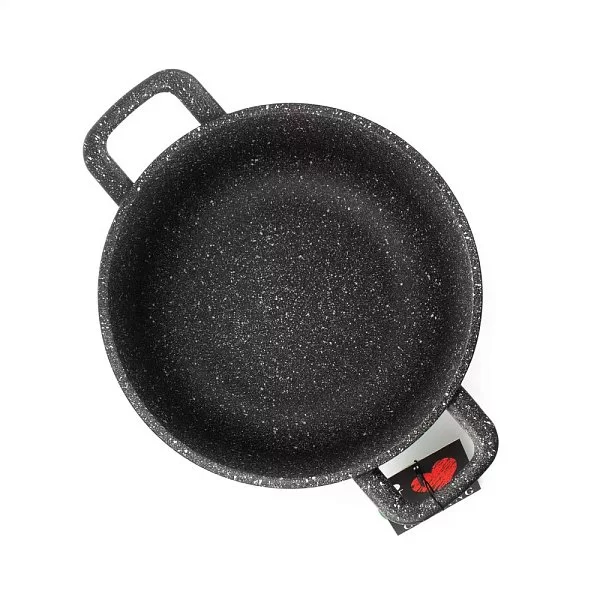 Кастрюля с антипригарным покрытием 20 см, объем 3,5 л, литой алюминий, Olympia, Италия, 205.20 - изобр. 9