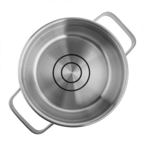 Набор посуды Premium из 4 предметов (3 кастрюли + ковш с крышками), нержавеющая сталь, ELO, Германия, 33400 - изобр. 16