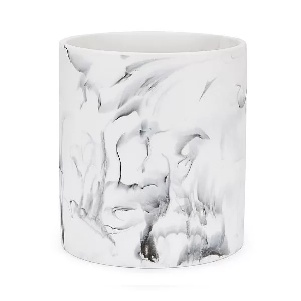 Корзина для мусора Arabesco White/Black, Kassatex, AAB-WB-WB - изобр. 7