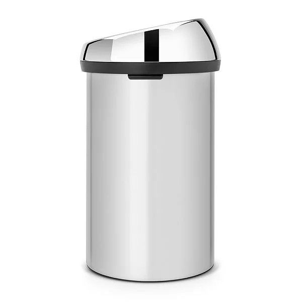 Мусорный бак Touch Bin 60л, серый металлик, Brabantia, 402425 - изобр. 8