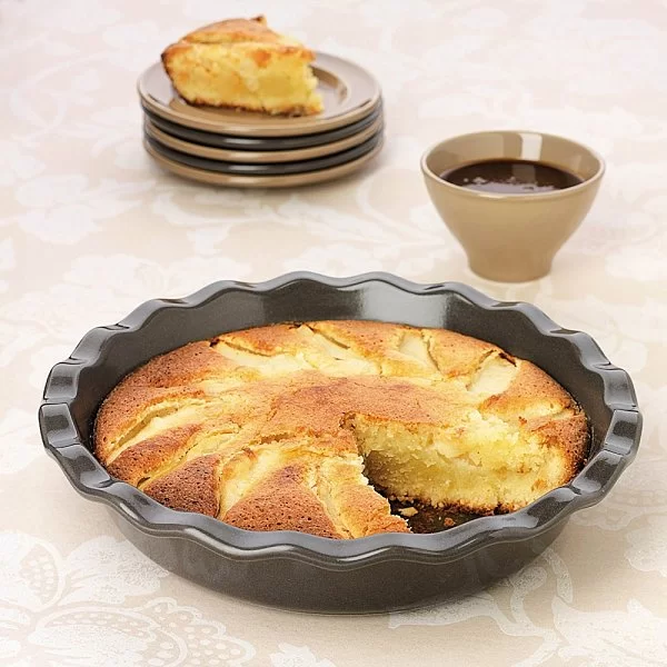 Форма для выпечки диаметр 26 см, материал керамика, цвет флинт, Emile Henry, Франция, 956131 - изобр. 8