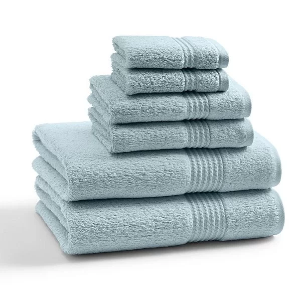 Полотенце для рук Long Twist Pearl Blue, 46х71см, Kassatex, LFO-110-PLB - изобр. 7