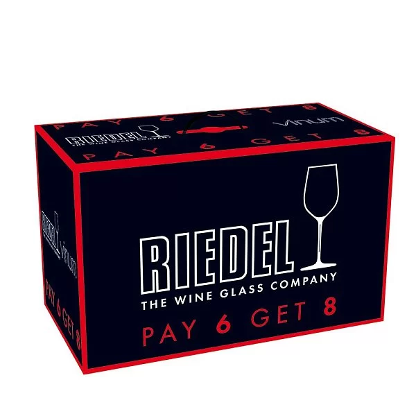 Набор бокалов для красного вина Bordeaux 610 мл, хрусталь, 8 шт, Vinum, Riedel, 7416/0 - изобр. 14