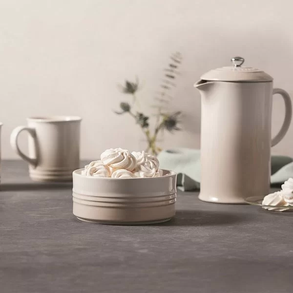 Френч-пресс 800 мл, материал керамика, цвет бежевый, Le Creuset, Франция, 60706087160003 - изобр. 8