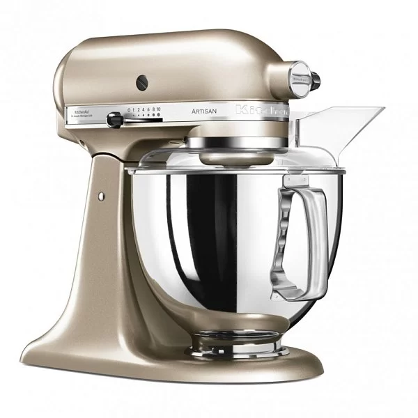 Миксер планетарный Artisan, 4,8 л, золотистый нектар, Kitchen Aid, 5KSM175PSECZ - изобр. 7