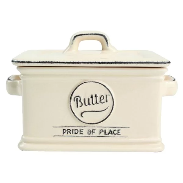Масленка Pride of Place Old Cream, 13,5x10x9,7 см, материал керамика, цвет бежевый, T&G, Великобритания, 18020 - изобр. 7