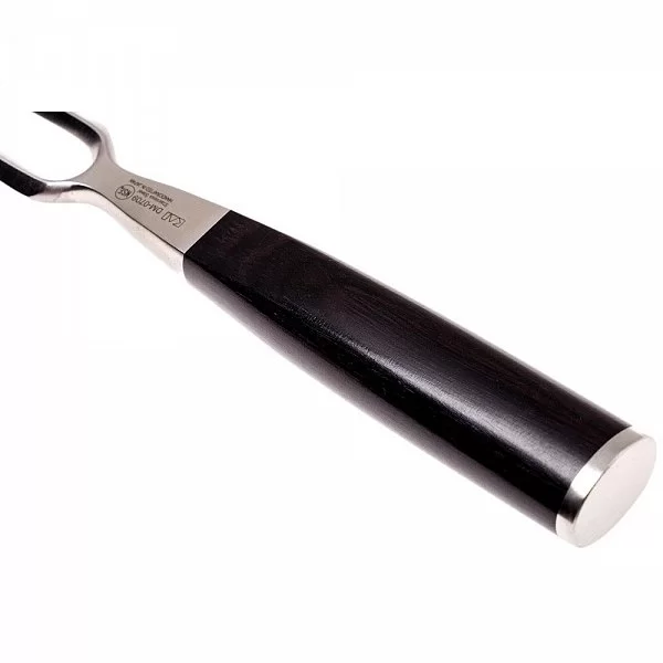 Вилка для мяса Shun Classic длина лезвия 16,5 см, нержавеющая сталь, Kai, Япония, DM-0709 - изобр. 9