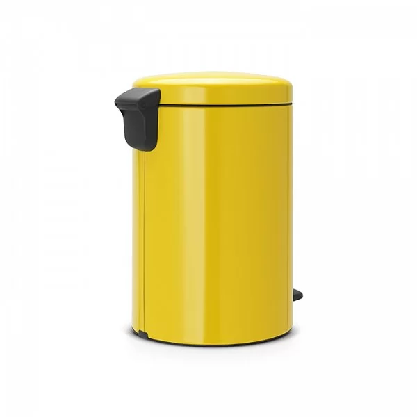 Мусорный бак с педалью NewIcon, 20л, желтая маргаритка, Brabantia, 113963 - изобр. 9