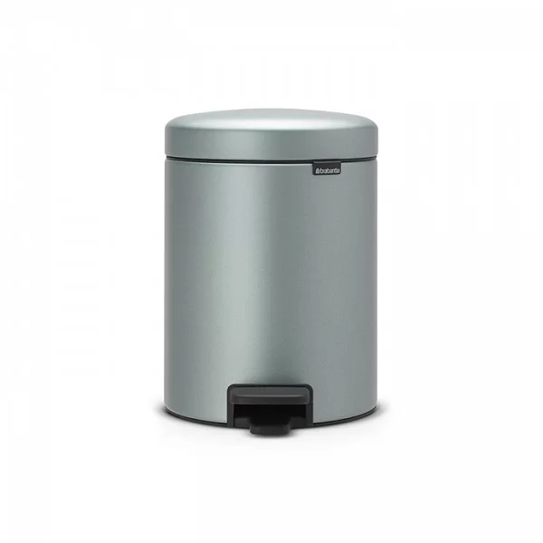 Мусорный бак с педалью NewIcon, 5л, мятный металлик, Brabantia, 112942 - изобр. 7