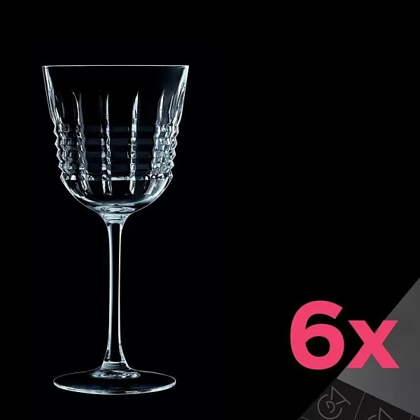 Набор из 6 хрустальных фужеров Rendez-vous для красного вина 350 мл, Cristal d’Arques, Франция, Q4347 - изобр. 8