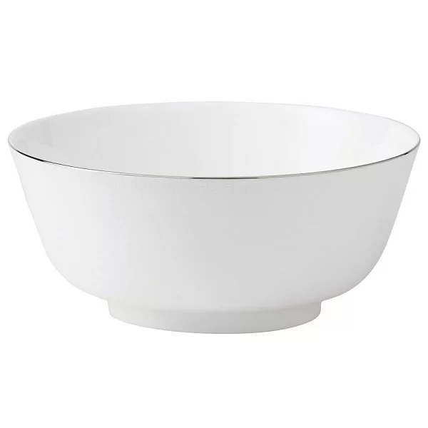 Салатник Vera Wang Blanc Sur Blanc 25 см материал фарфор, цвет белый, Wedgwood, Великобритания, 50108306220 - изобр. 7