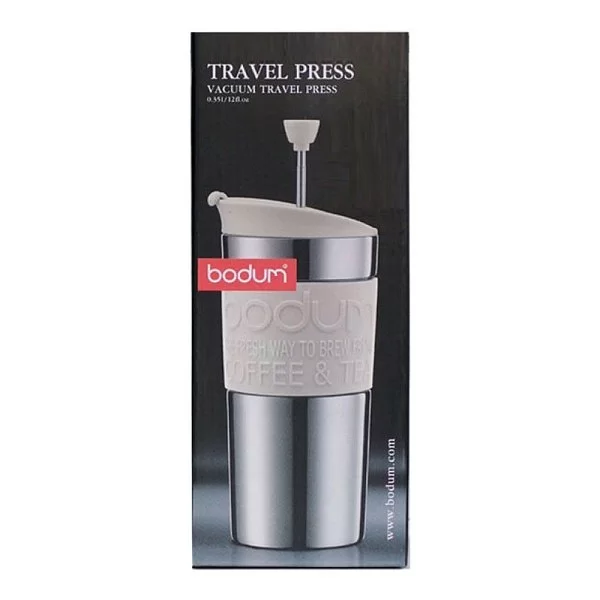 Кружка дорожная с прессом Travel, 0,35 л, белый, Bodum, 11067-913 - изобр. 10