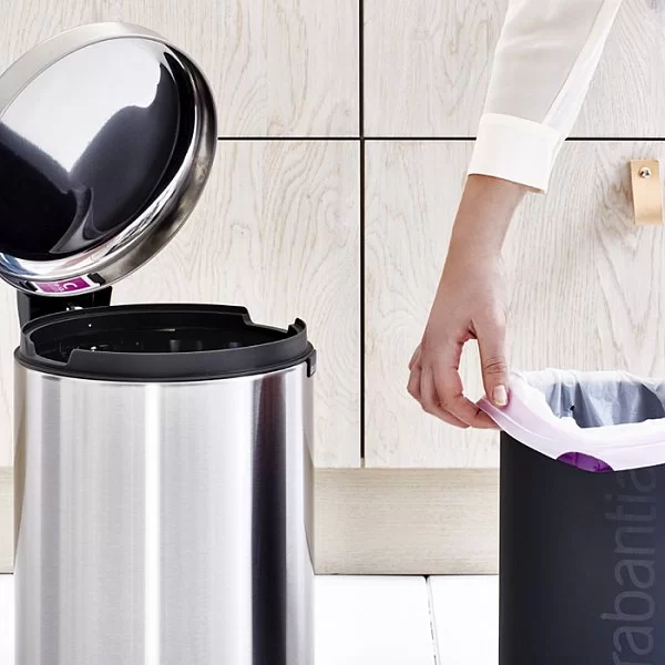 Мусорный бак с педалью NewIcon, 12л, Brabantia, 112041 - изобр. 11