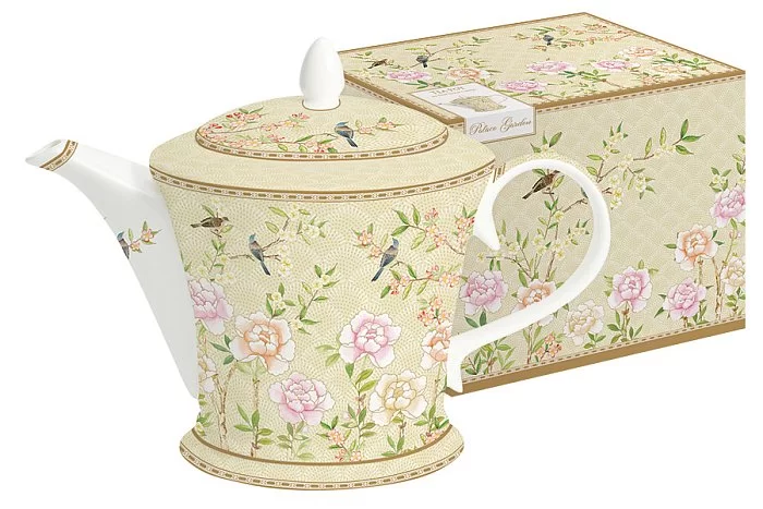 Чайник заварочный &quot;Дворцовый парк&quot; 1 л, фарфор, бежевый, Easy Life, EL-R1350_PALF - изобр. 7