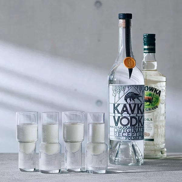 Набор из 4-х стопок Vodka объем 50 мл, выдувное стекло, LSA International, G1635-04-301 - изобр. 8