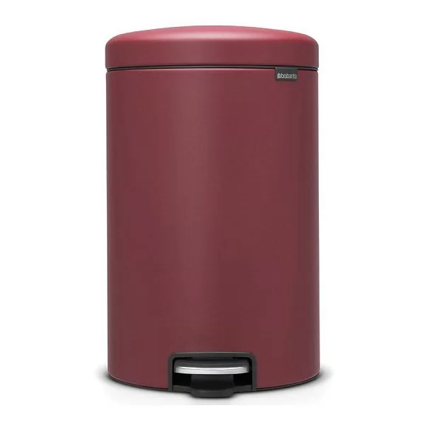 Мусорный бак с педалью NewIcon, 20л, минерально-бордовый, Brabantia, 115905 - изобр. 7