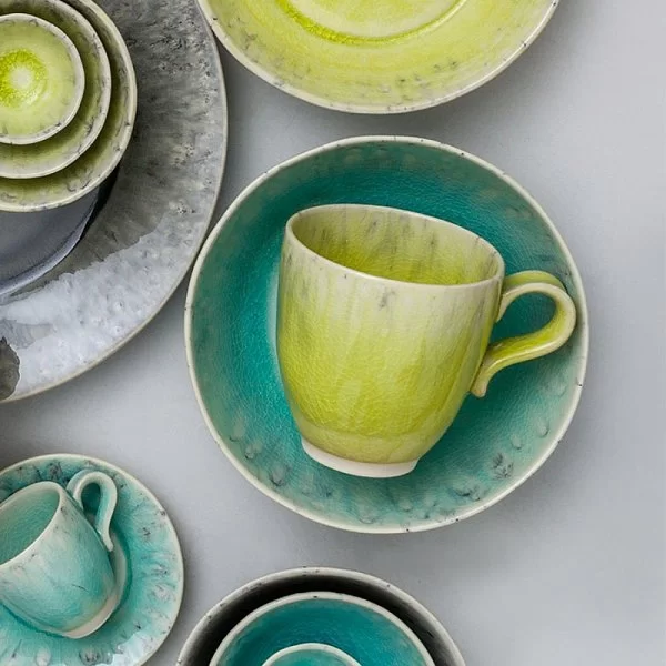 Тарелка глубокая Madeira 19 см материал керамика, цвет бирюзовый, Costa Nova, Португалия, DES192-BLU(DES192-01114K) - изобр. 8