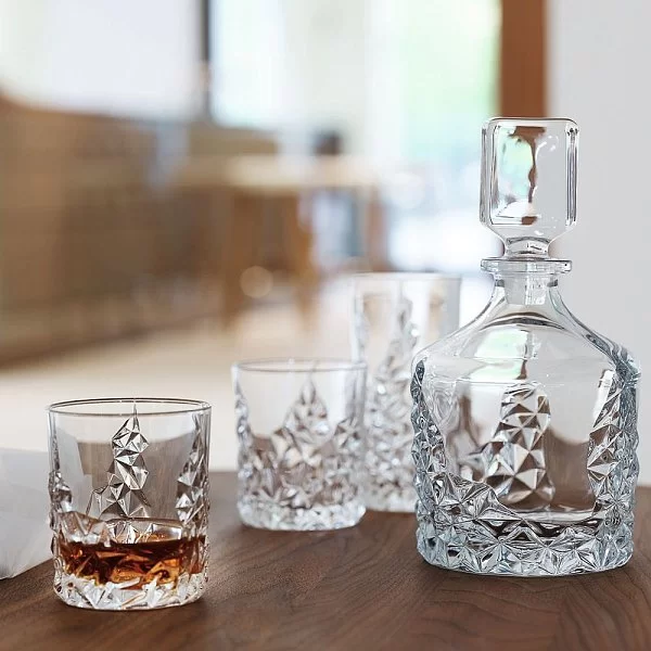 Набор для виски Sculpture графин и 2 бокала, хрусталь, Nachtmann, 101984 - изобр. 9