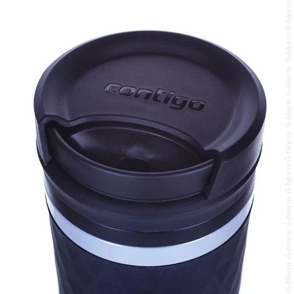 Термокружка Glaze, 0,47л, серый, Contigo, contigo0774 - изобр. 8
