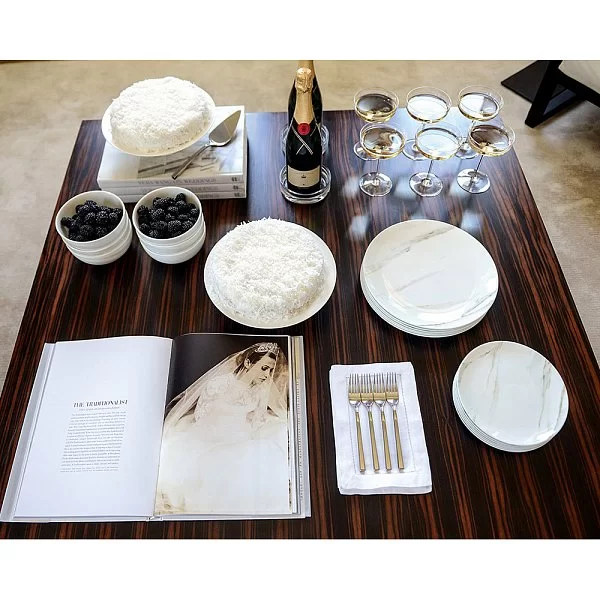 Молочник Vera Wang Venato Imperial 6,4x8,5 см, 250 мл, материал фарфор, цвет белый, Wedgwood, Великобритания, 40024338 - изобр. 9