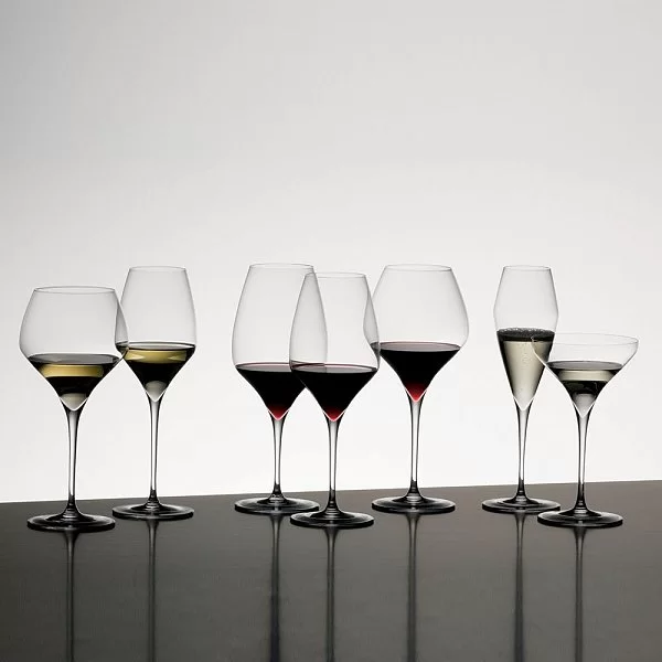 Набор бокалов для красного вина Pinot Noir 770 мл, хрусталь, 2 шт, Vitis, Riedel, 0403/07 - изобр. 11