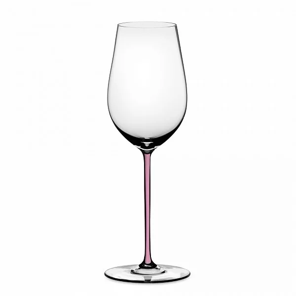 Бокал для белого вина Riesling/Zinfandel 395 мл, ручная работа, сиреневая ножка, хрусталь, Fatto a mano, Riedel, 4900/15MA - изобр. 7