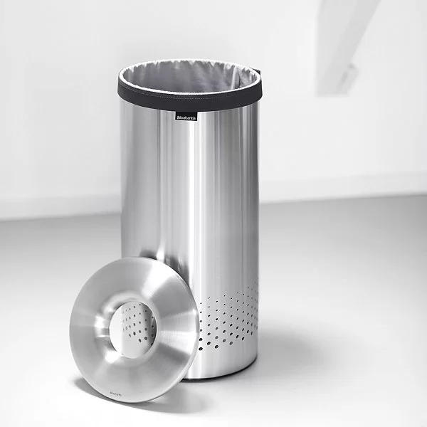 Бак для белья 35л, стальной матовый, Brabantia, 105128 - изобр. 8