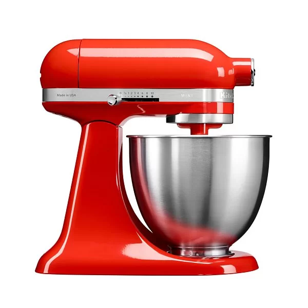 Миксер планетарный Mini, 3,3 л, красный чили, Kitchen Aid, 5KSM3311XEHT - изобр. 7