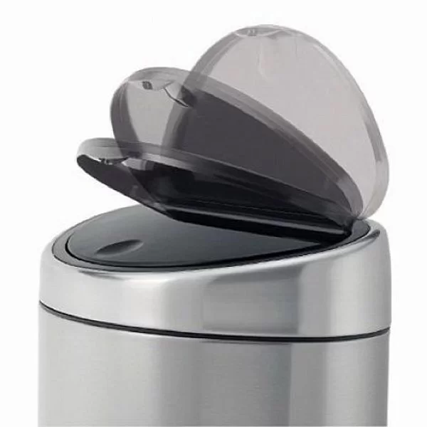 Мусорный бак TOUCH BIN 40 л цвет стальной, материал нержавеющая сталь, Brabantia, 348587 - изобр. 11