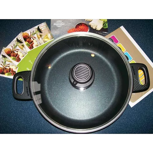 Кастрюля 2,5 л с антипригарным покрытием диаметр 20 см, литой алюминий, Gastrolux, Дания, A250 - изобр. 12