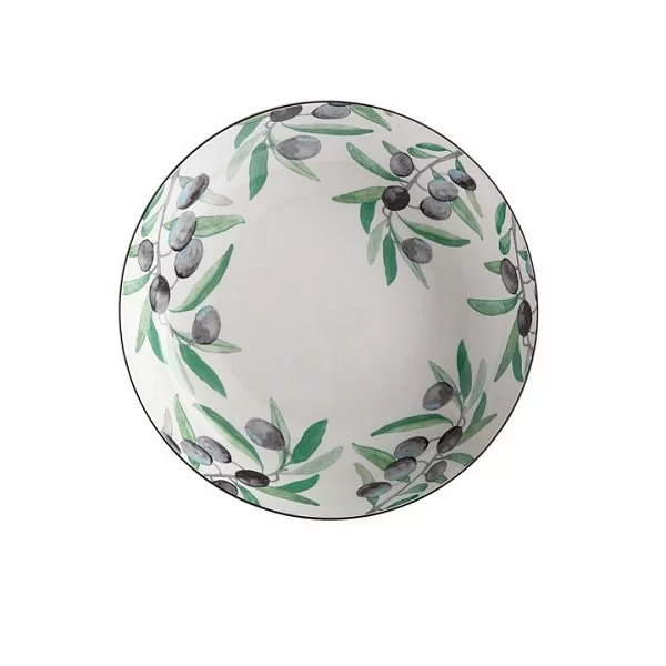 Набор для пасты &quot;Оливки&quot;, 5 предметов, фарфор, Casa Domani, Австралия, CD494-LF0006 - изобр. 8