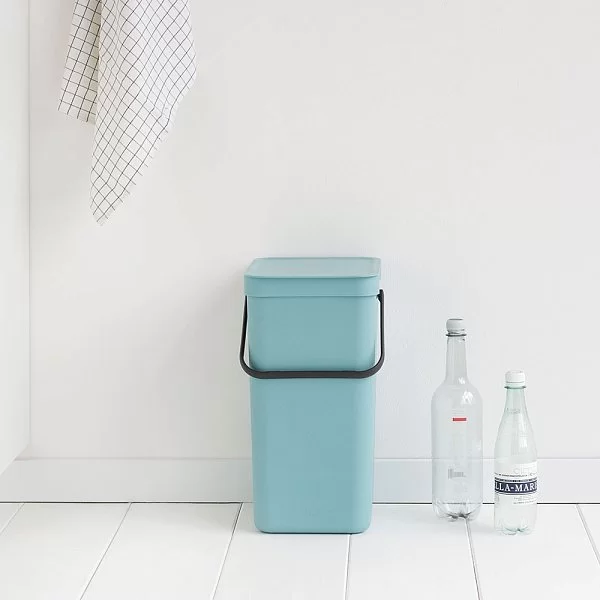 Мусорное ведро Sort & Go встраиваемое, 16л, мятный, Brabantia, 109843 - изобр. 11