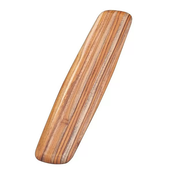 Доска сервировочная для подачи закусок Elegant 57x13x1,4 см, древесина тика, Teakhaus, США, TH205 - изобр. 7