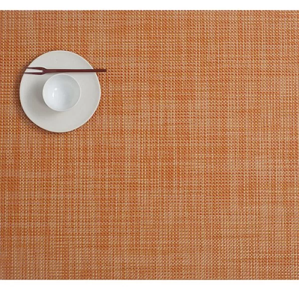 Салфетка подстановочная Mini Basketweave, 36x48см, клеман, Chilewich, 0025-MNBK-CLEM - изобр. 7