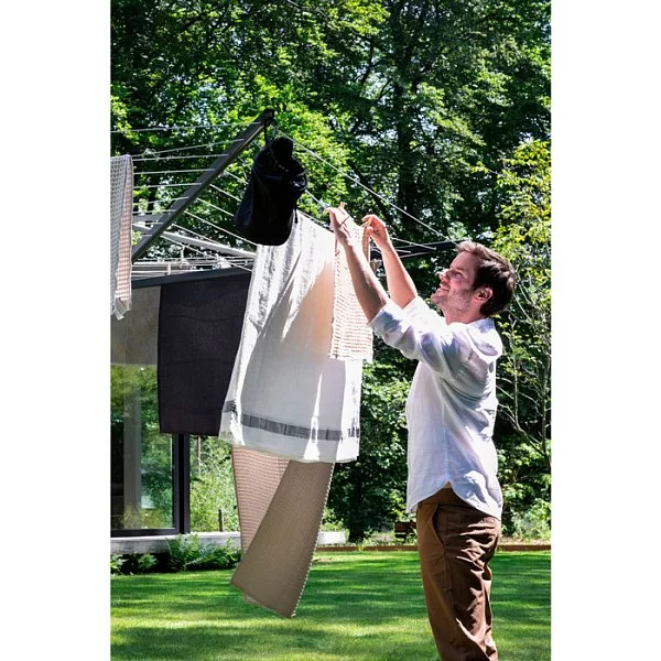 Уличная сушилка Topspinner 11x15x190 см, нержавеющая сталь, Brabantia, Бельгия, 290343 - изобр. 11