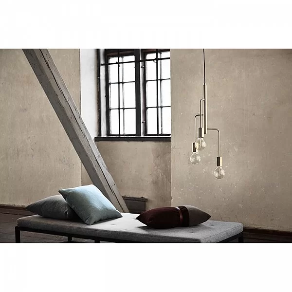 Лампа подвесная Cool 28x60 см, материал железо, цвет латунь, Frandsen, Дания, 1404_184001 - изобр. 8
