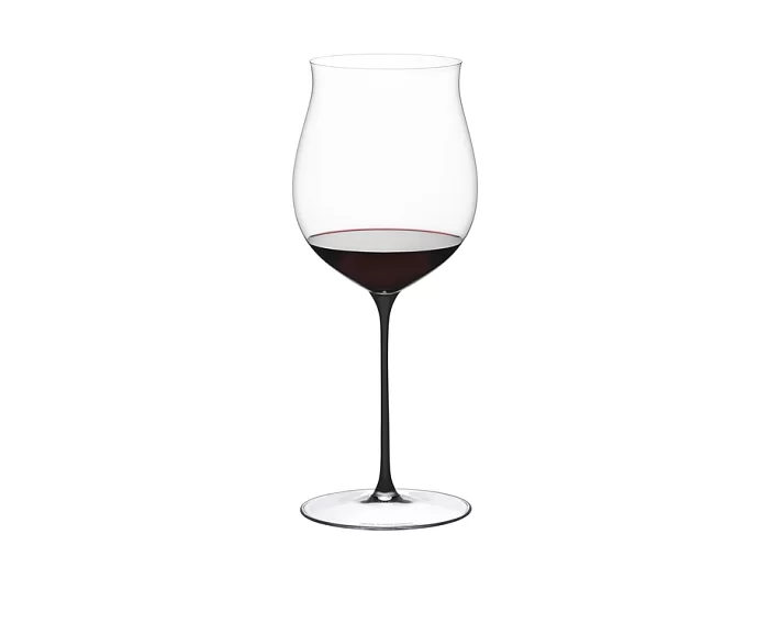 Бокал для красного вина Burgundy Grand Cru 1022 мл, черная ножка, хрусталь, Superleggero, Riedel, Австрия, 6425/16B - изобр. 9