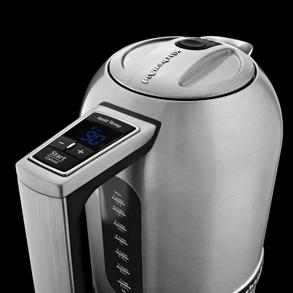 Чайник электрический 1.7л, стальной,Kitchen Aid, 5KEK1722ESX - изобр. 8